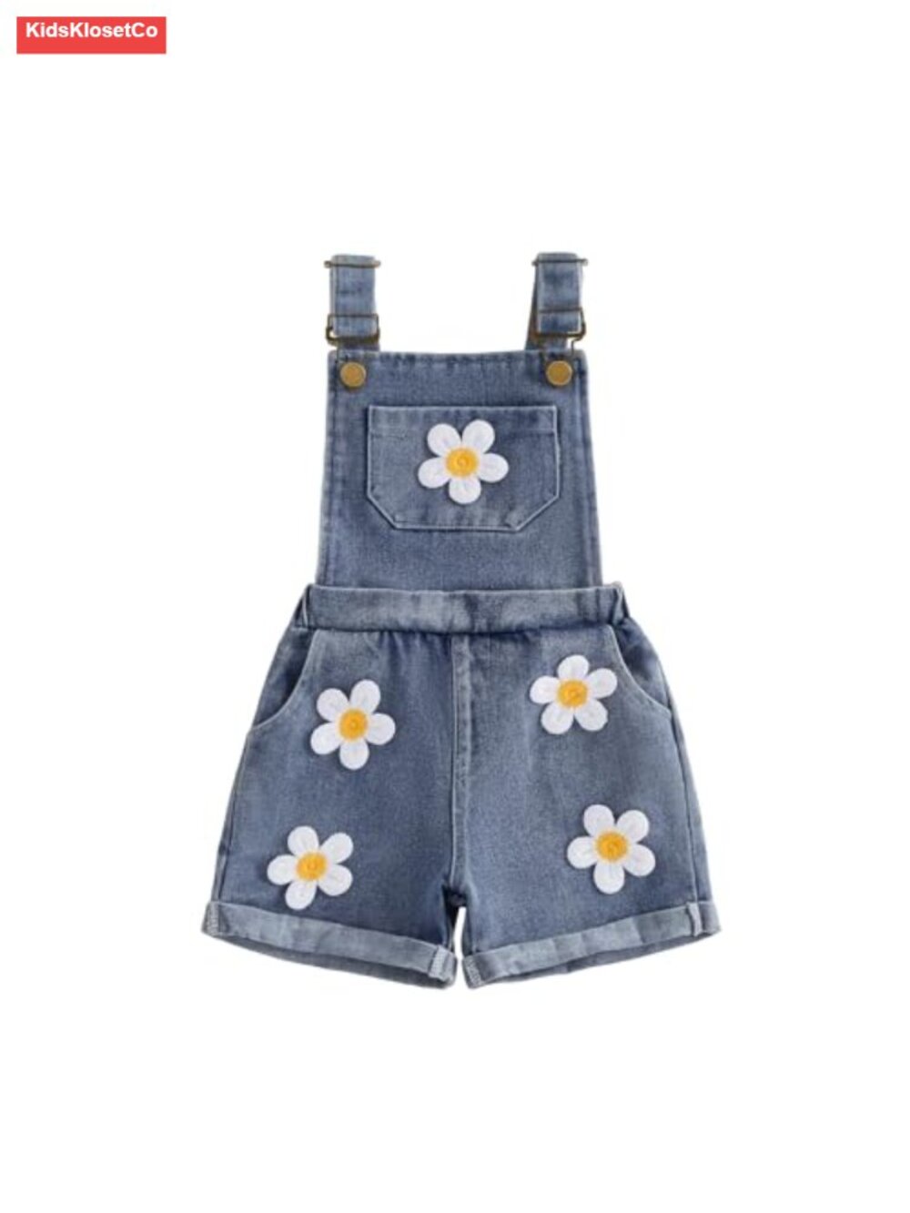 Toddler Girl Strawberry Print Overalls Jumpsuit Romper Summer Outfit